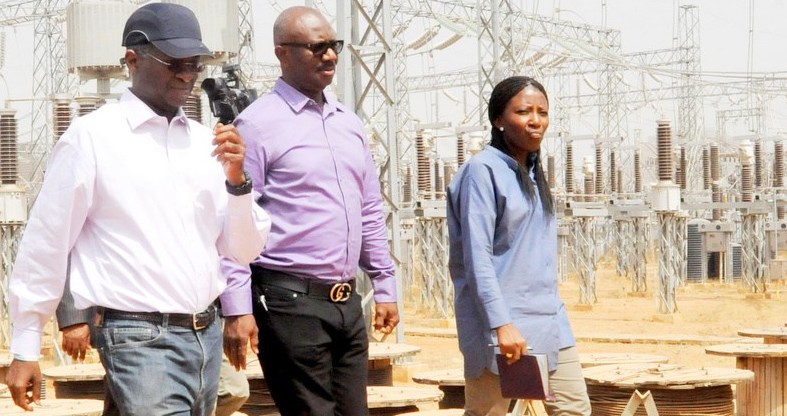 Babatunde Fashola inspects Kukwaba power project in Abuja