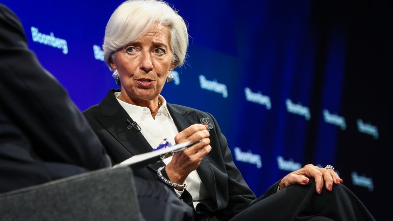 Christine Lagarde, managing director of the International Monetary Fund (IMF),