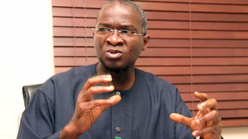 Babatunde Fashola, Nigeria's minister of works, power and housing 