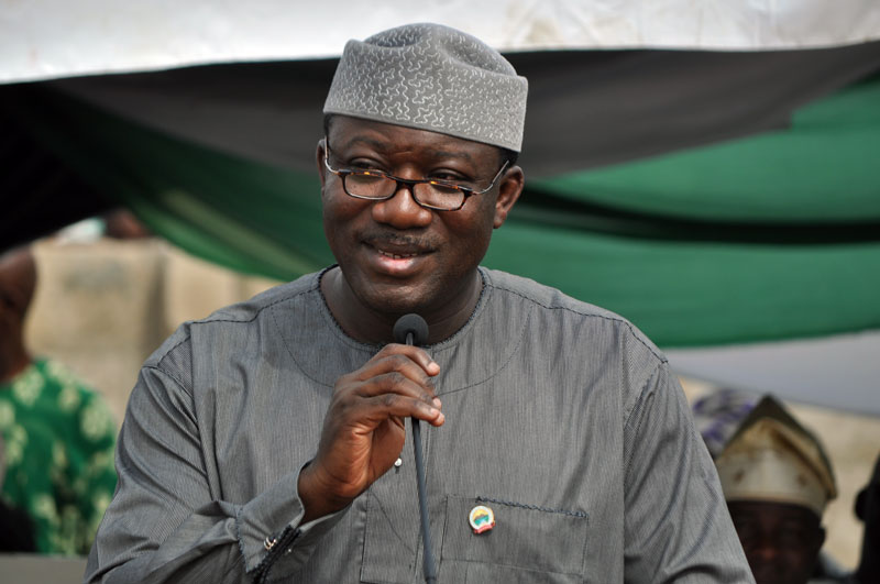 Kayode Fayemi, Nigeria's Solid Minerals Development Minister 