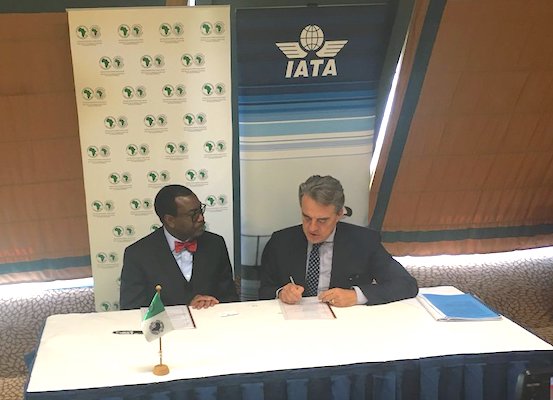 AFDB signs MOU to formalise partnership and collaboration to promote infrastructure and other areas of development across aviation in Africa. 