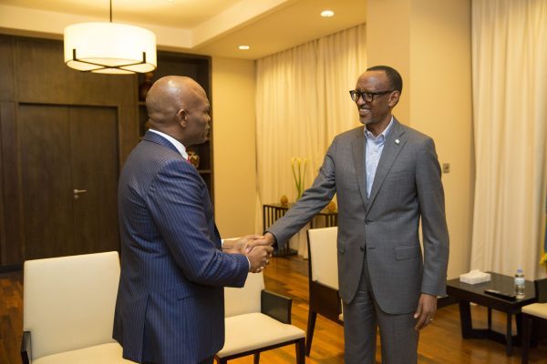 Elumelu and Kagame 