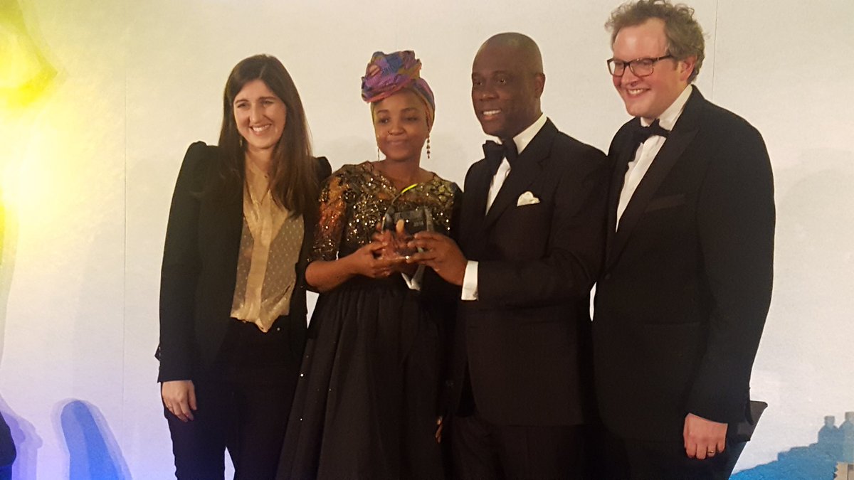 Herbert Wigwe at the Euromoney Private Banking Awards 2018