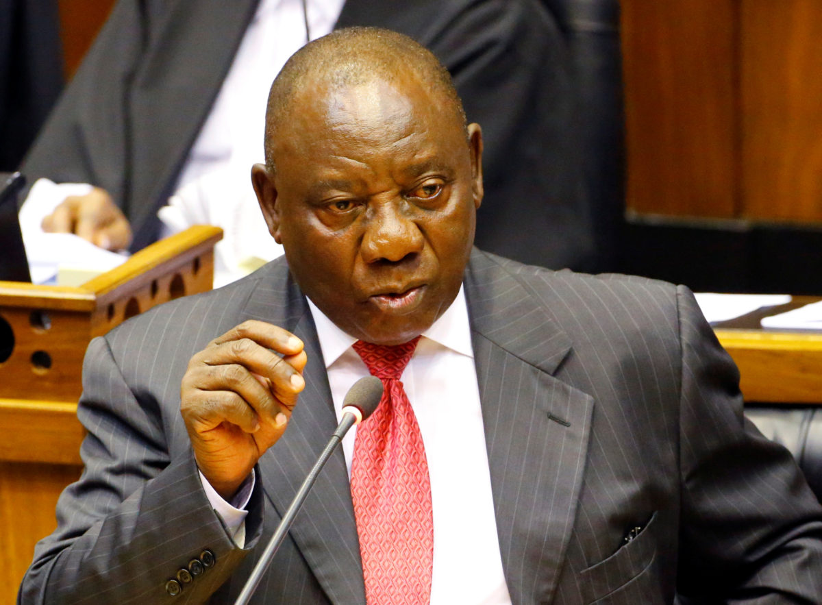 Cyril Ramaphosa, South Africa's new President