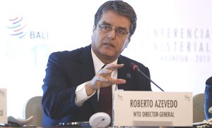 Roberto Azevedo, WTO Director-General,