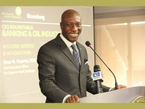 Oscar Onyema, the chief executive officer of the NSE,