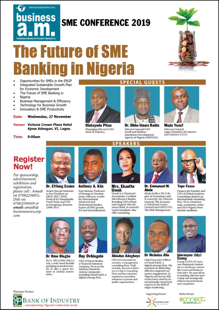SME Conference 2019 - The future of SME banking in Nigeria