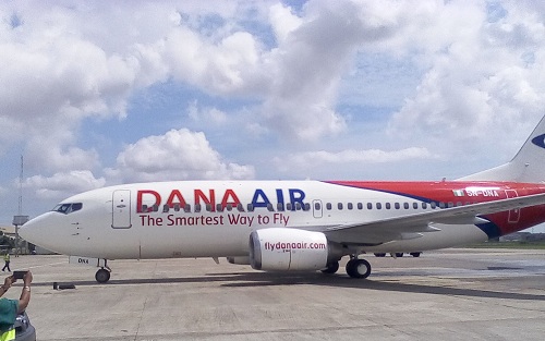 Dana Air passenger throughput to hit 7.2m in Q1