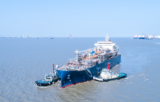 Total charters world's largest LNG bunkering vessel