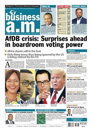 Business a.m. newspaper || Monday – Sunday: 1st – 7th June 2020