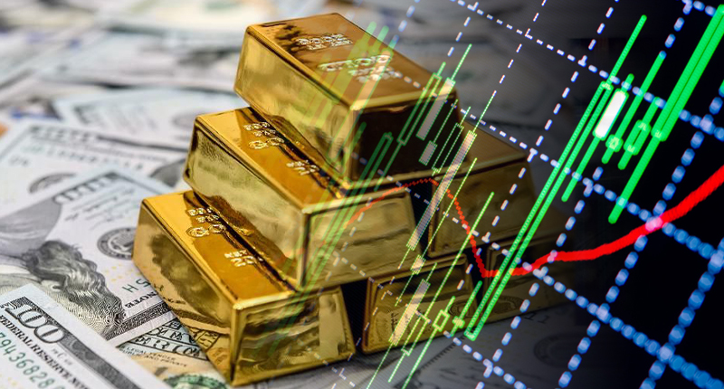Gold heads for sixth weekly gain