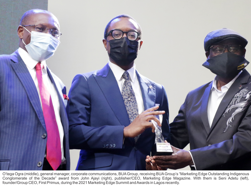 BUA Group wins outstanding Nigerian conglomerate award
