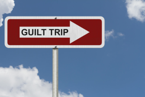 Getting out of the guilt trip