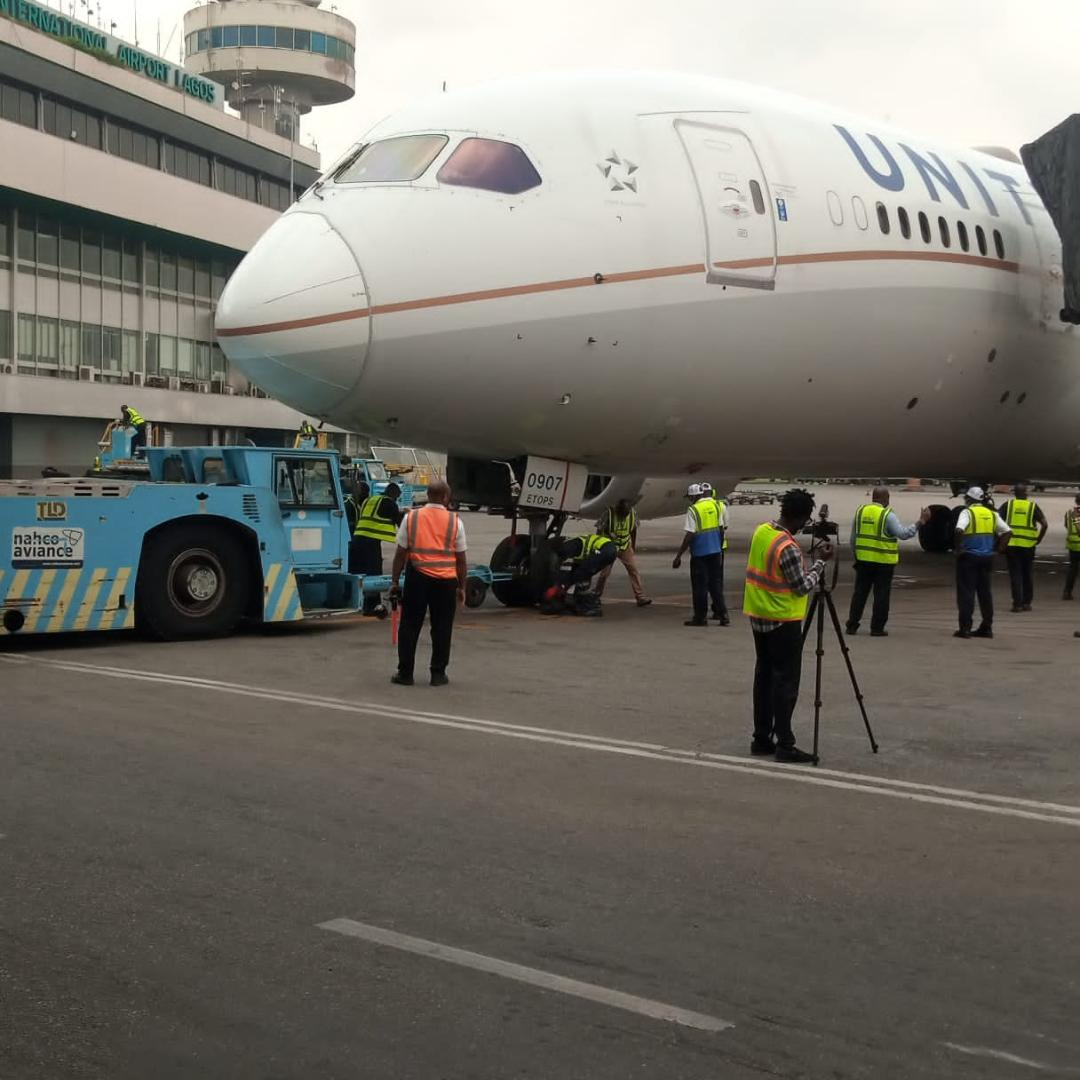 NAHCO controls ground handling as United Airlines returns to Nigeria