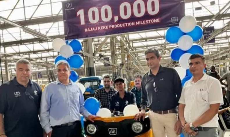 Stallion Auto rolls out 100,000th from Bajaj Keke assembly