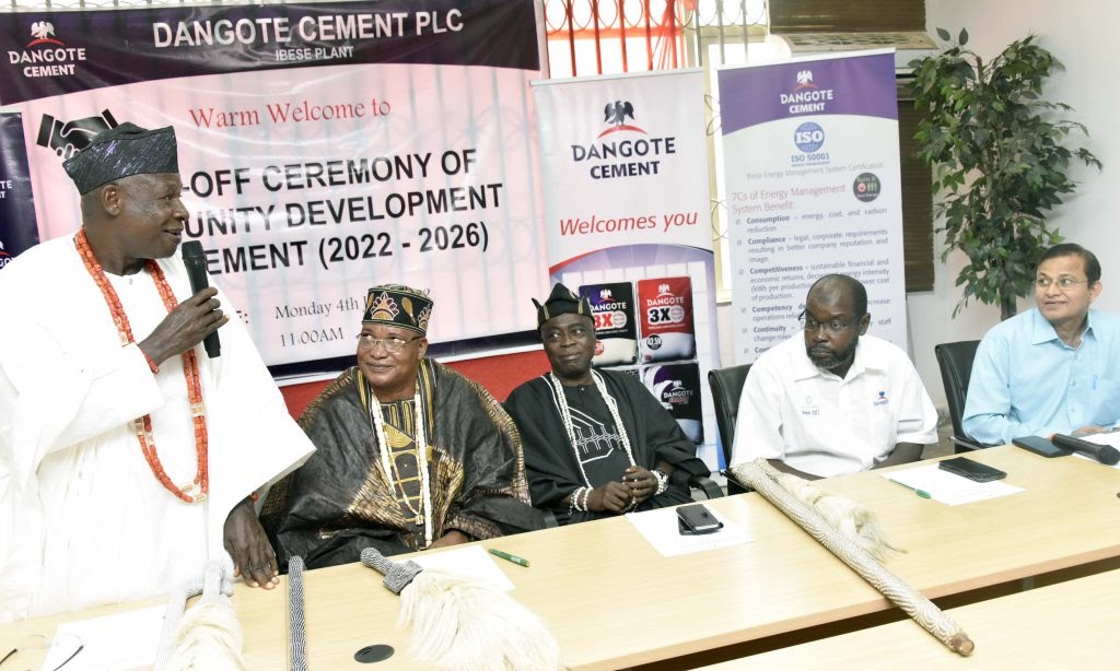 Dangote Cement launches CSR project, unveils empowerment programmes for 17 host communities