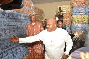 Dozens flooded oil communities get relief materials from NDDC