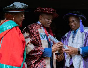 Oliver Alawuba bags IMSU doctorate degree for meritorious services in banking & finance