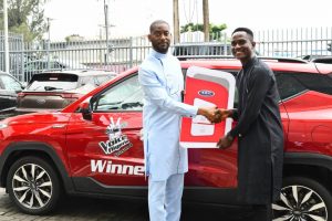 'The Voice Nigeria Season4 Winner' wins brand new JAC SUV